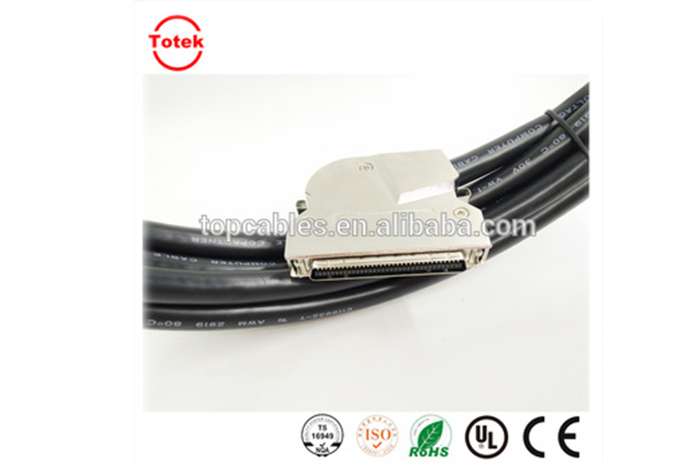 HARNESS SCSI 68 POS MALE TO OPEN CABLE